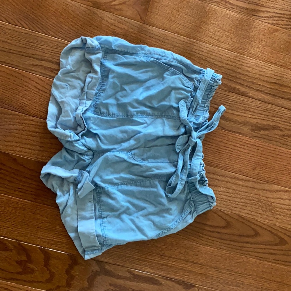 Aerie lightweight denim shorts